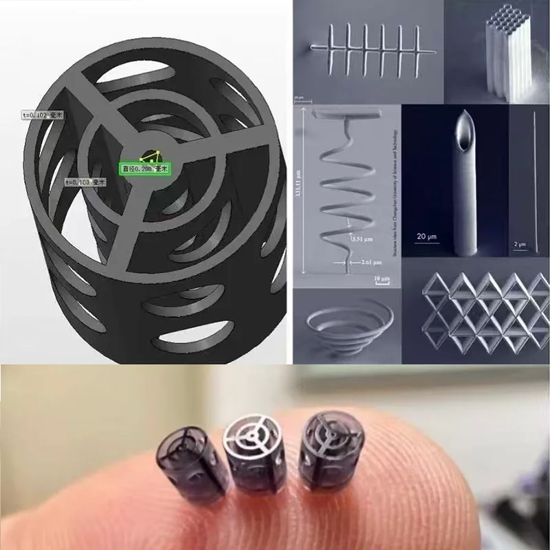 Parti metalliche stampate in 3D CNC